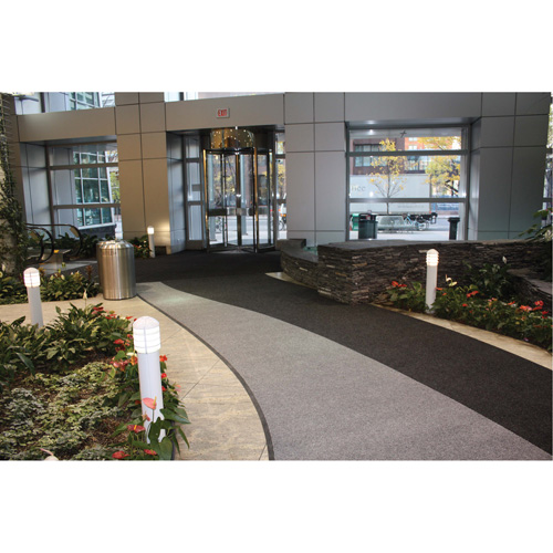 Tapis dentr&eacute;e Supreme Knob, Essuie-pieds/grattoir, 13-5/12' x 75-1/2' x 7/16", Charbon Moffatt Supply & Specialties