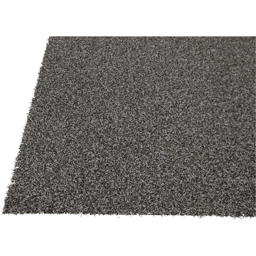 Tundra Indoor/Outdoor Matting, Latex/Polypropylene, Scraper Type, Tufted Cut Pile Pattern, 3-1/2' x 6', Grey Moffatt Supply & Specialties