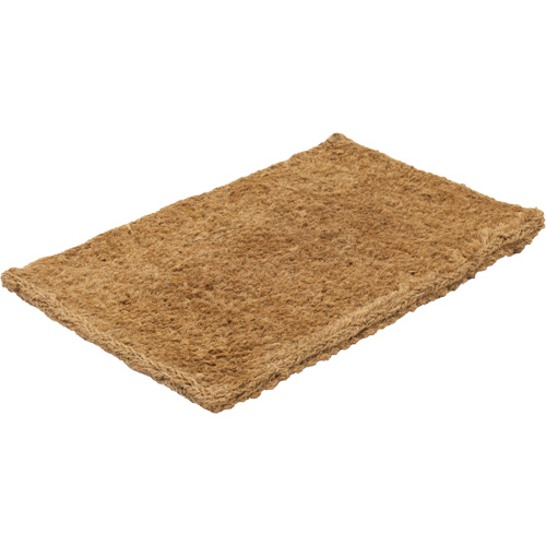 Indoor/Outdoor Coco Mat, Scraper, 1-3/4' x 2-3/4" x 1-3/8", Natural Moffatt Supply & Specialties