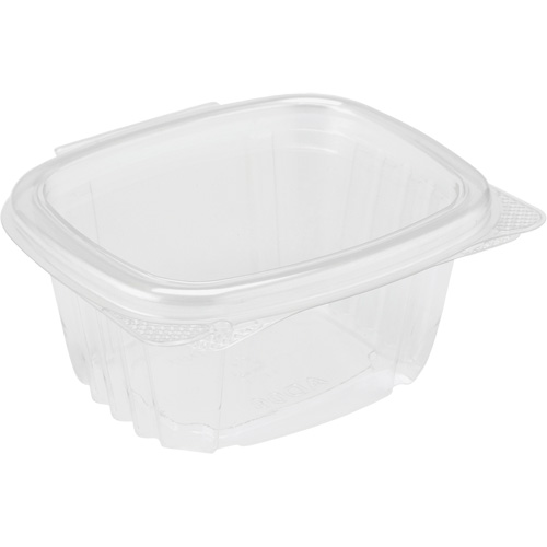 Contenant pour charcuterie avec couvercle &agrave; charni&egrave;re, Plastique Moffatt Supply & Specialties
