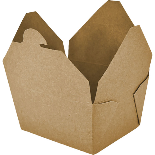 Kraft Take Out Food Containers, Corrugated, Rectangular Moffatt Supply & Specialties