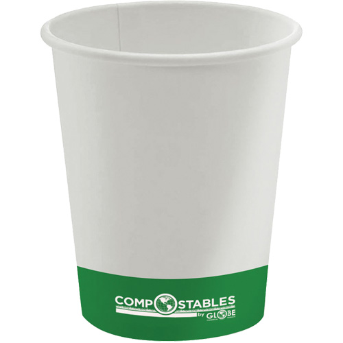 Single Wall Hot/Cold Compostable Paper Cups, 12 oz., Multi-Colour Moffatt Supply & Specialties