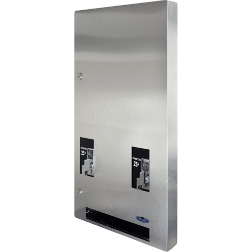 Fournisseur encastr&eacute; double de serviettes & tampons hygi&eacute;niques Moffatt Supply & Specialties