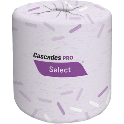 Papier hygi&eacute;nique Pro Select, 2 Pli, 420 Feuilles/Rouleu, Blanc Moffatt Supply & Specialties
