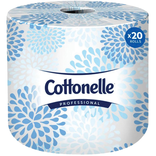Papier hygi&eacute;nique professionnel Cottonelle, 2 Pli, 451 Feuilles/Rouleu, Blanc Moffatt Supply & Specialties