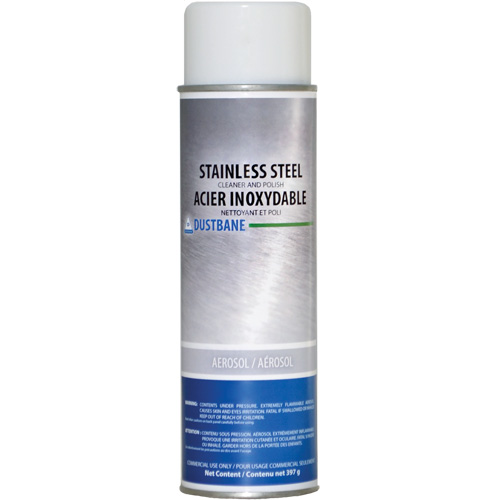 Stainless Steel Cleaner, 396 g, Aerosol Can Moffatt Supply & Specialties