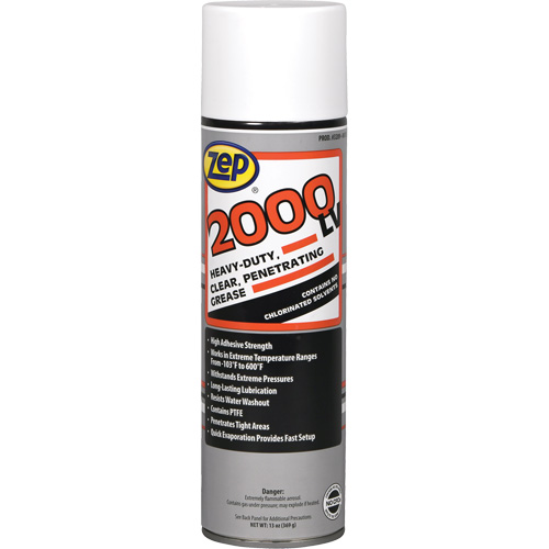 2000 LV Lubricant, Aerosol Can Moffatt Supply & Specialties