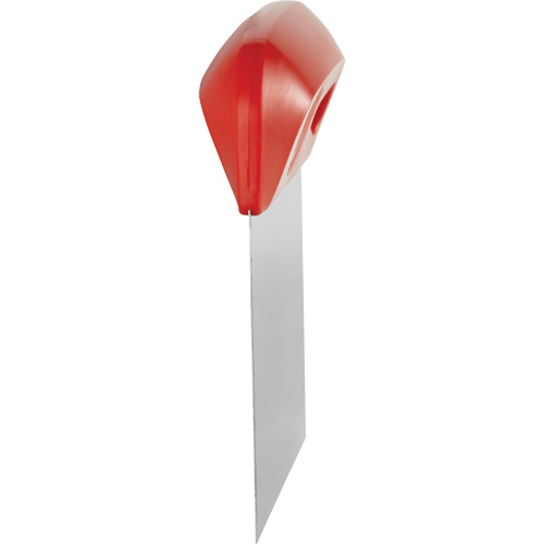 Flexible Stainless Steel Dough Cutter/Scraper, Red, 4-1/2" W x 5-3/4" L Moffatt Supply & Specialties