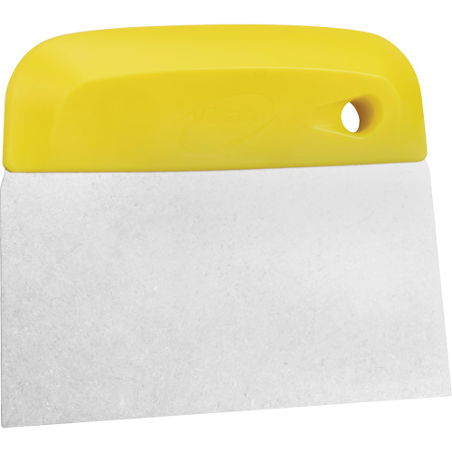 Coupe-p&acirc;te flexible en acier inoxydable, Jaune, 4-1/2" la x 5-3/4" lo Moffatt Supply & Specialties