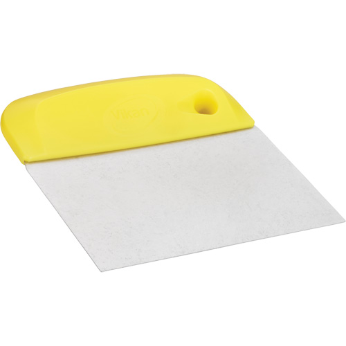 Coupe-p&acirc;te flexible en acier inoxydable, Jaune, 4-1/2" la x 5-3/4" lo Moffatt Supply & Specialties