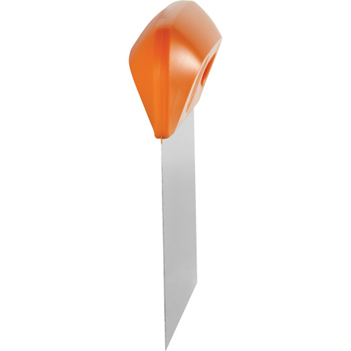 Flexible Stainless Steel Dough Cutter/Scraper, Orange, 4-1/2" W x 5-3/4" L Moffatt Supply & Specialties