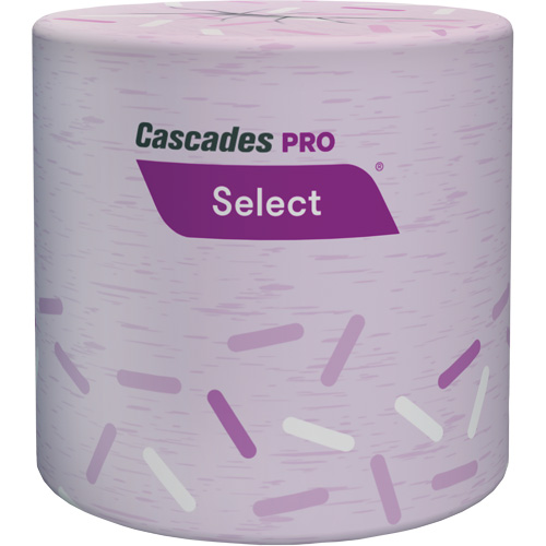 PRO Select&reg; Bathroom Tissue, 1 Ply, 1000 Sheets/Roll, White Moffatt Supply & Specialties