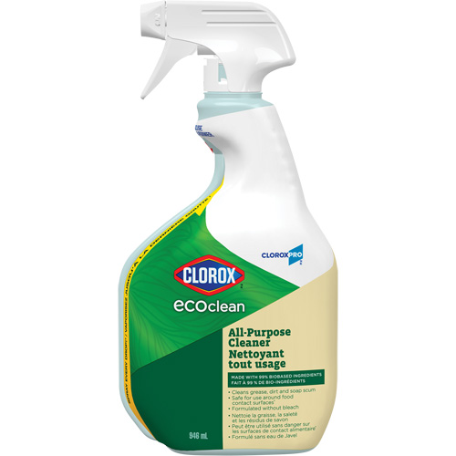 CloroxPro Clorox EcoClean All-Purpose Cleaner, 946 ml, Trigger Bottle Moffatt Supply & Specialties