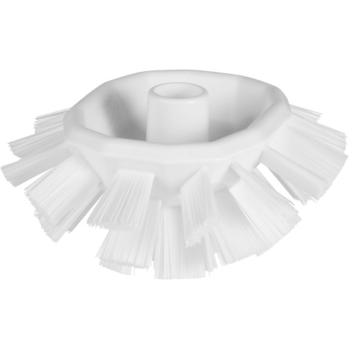 Brosse UST pour cuves, Soies Ferme, Longueur de 7-1/2", Blanc Moffatt Supply & Specialties