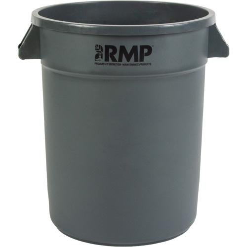 Garbage Bin, Polyethylene, 20 US gal. Moffatt Supply & Specialties