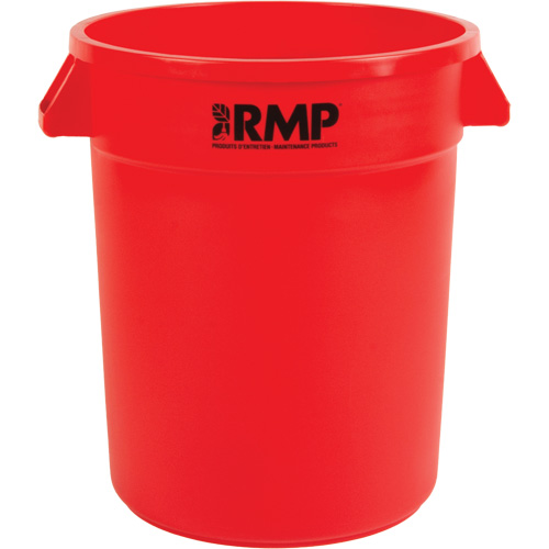 Garbage Bin, Polyethylene, 20 US gal. Moffatt Supply & Specialties