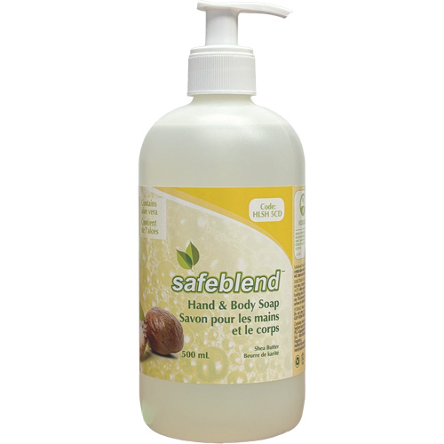 Shea Butter Hand & Body Soap, Liquid, 500 ml, Scented Moffatt Supply & Specialties