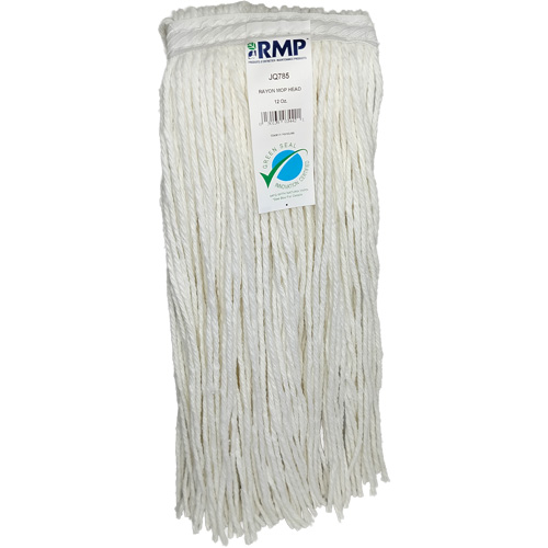 T&ecirc;te de vadrouille &eacute;troite &agrave; 4 plis, Rayonne, 12 oz, Style Coup&eacute; Moffatt Supply & Specialties