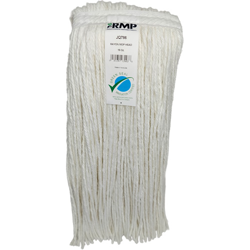 4-Ply Narrow Mop Head, Rayon, 16 oz., Cut Style Moffatt Supply & Specialties