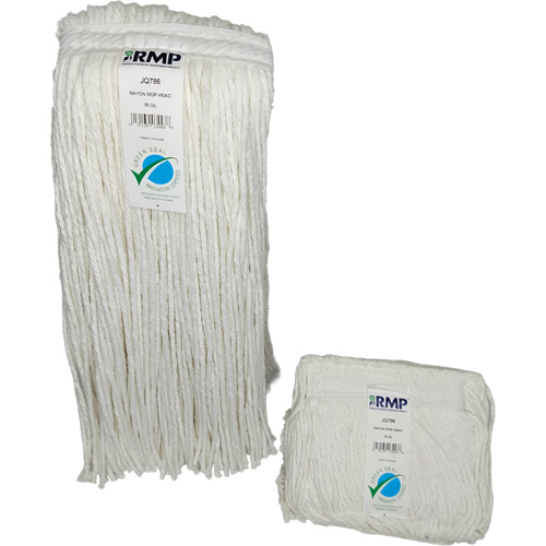 4-Ply Narrow Mop Head, Rayon, 16 oz., Cut Style Moffatt Supply & Specialties