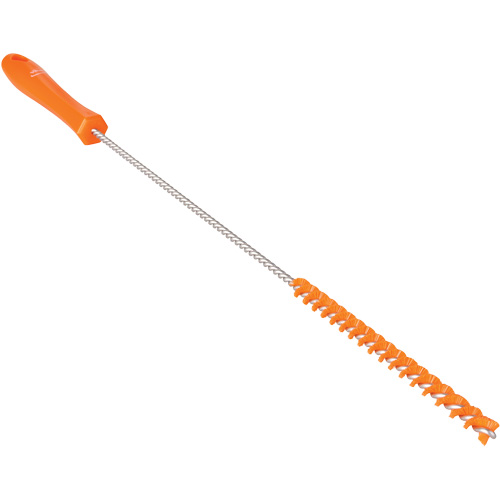 Tube Brush, Stiff Bristles, 19-7/10" Long, Orange Moffatt Supply & Specialties