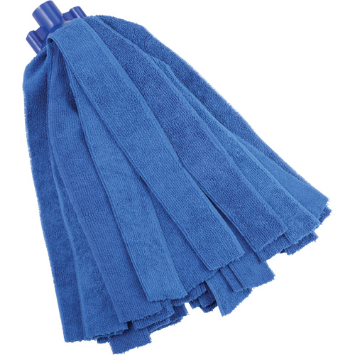 Socket Mop, Blue, Microfibre, Cut Style Moffatt Supply & Specialties