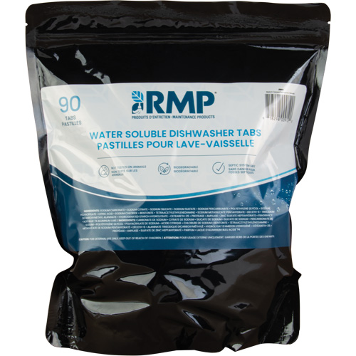 Water Soluble Dishwasher Tabs, Pods Moffatt Supply & Specialties