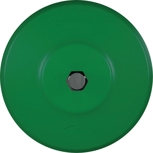 HyDrive Round Drill Brush, Extra Stiff Bristles, 3-1/10" Long, Green Moffatt Supply & Specialties