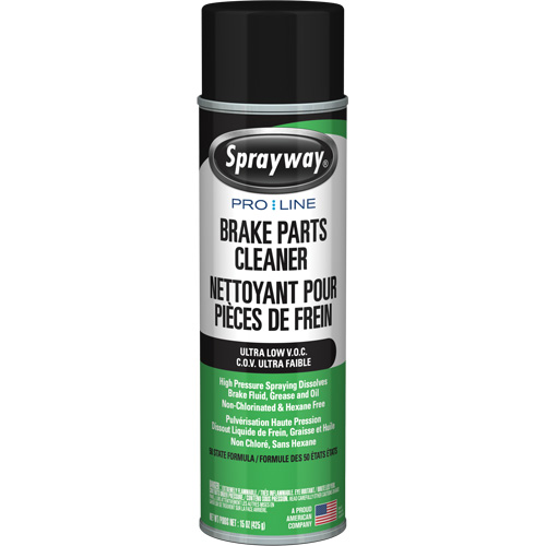 Pro Line Brake Parts Cleaner with Ultra Low VOC, Aerosol Can Moffatt Supply & Specialties