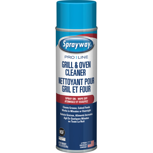 Nettoyant industriel pour grills et fours, 20 oz, Canette a&eacute;rosol Moffatt Supply & Specialties