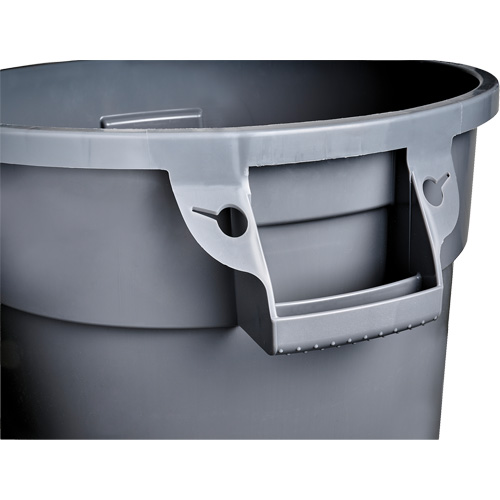 Contenant gris Titan pour d&eacute;chets, Plastique, 32 gal. US Moffatt Supply & Specialties