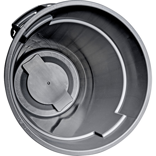 Contenant gris Titan pour d&eacute;chets, Plastique, 32 gal. US Moffatt Supply & Specialties