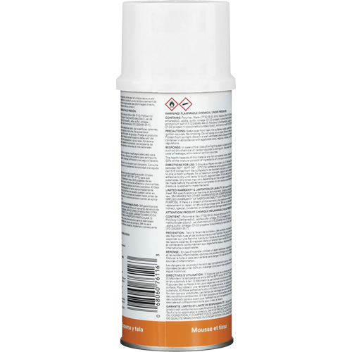 Adh&eacute;sif en tissu et mousse &agrave; base d'eau Fastbond 1074, Canette a&eacute;rosol Moffatt Supply & Specialties