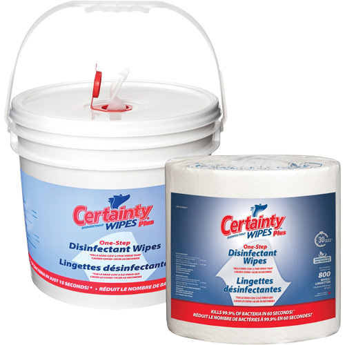 Plus Disinfectant Wipes with Bucket Dispenser Moffatt Supply & Specialties