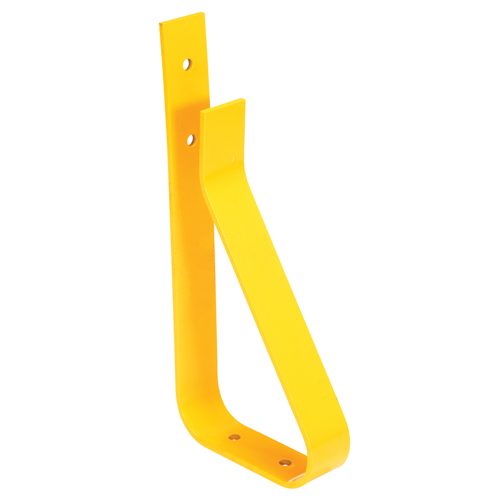 Poteau de garde-corps, Acier, 10-3/4" lo x 24" h, Jaune Moffatt Supply & Specialties