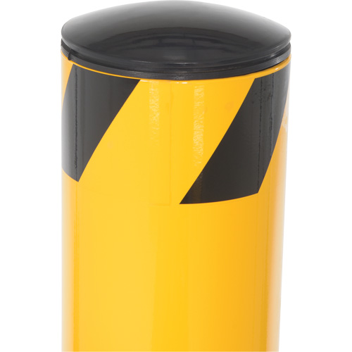 Borne, Acier, 42" h x 5-1/2" la, Jaune Moffatt Supply & Specialties