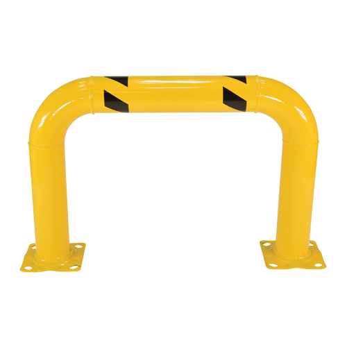 High Profile Machinery Guards, 3' W x 2' H, Yellow Moffatt Supply & Specialties