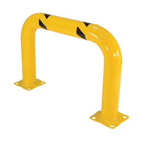 High Profile Machinery Guards, 3' W x 2' H, Yellow Moffatt Supply & Specialties