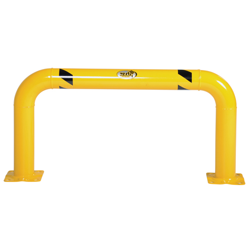 High Profile Machinery Guards, 4' W x 2' H, Yellow Moffatt Supply & Specialties