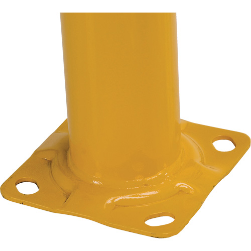 High Profile Machinery Guards, 4' W x 3.5' H, Yellow Moffatt Supply & Specialties