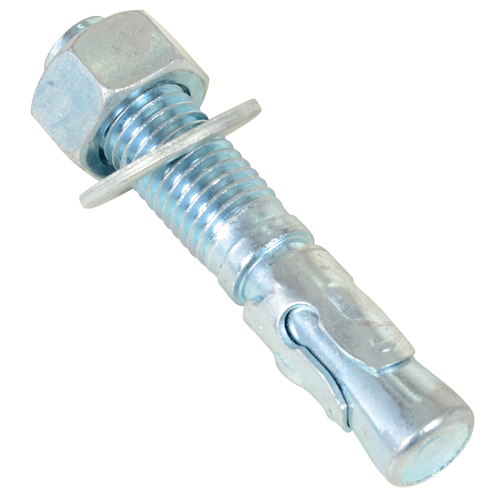 Wedge Bolt Anchor, Zinc Plated, 3/4" x 4-1/4" Moffatt Supply & Specialties