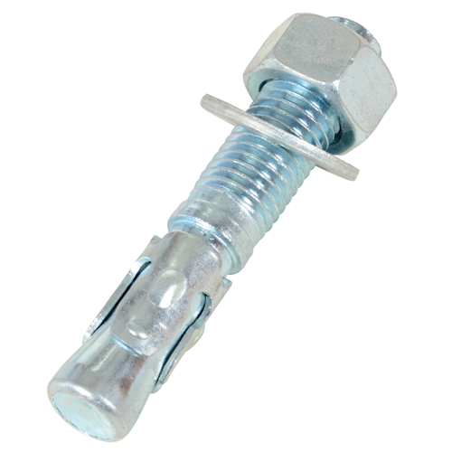 Wedge Bolt Anchor, Zinc Plated, 3/4" x 4-1/4" Moffatt Supply & Specialties