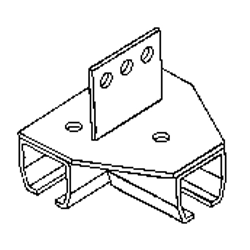 Support de montage sur poutre pour murs-rideaux Moffatt Supply & Specialties