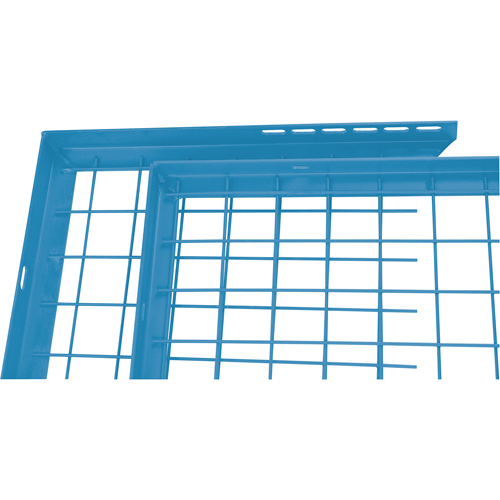 Wire Mesh Partition Components - Adjustable Filler Panels Moffatt Supply & Specialties
