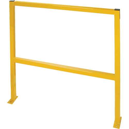 Protecteurs de p&eacute;rim&egrave;tre - Style tubulaire, 48" la x 49-1/2" h, Jaune Moffatt Supply & Specialties