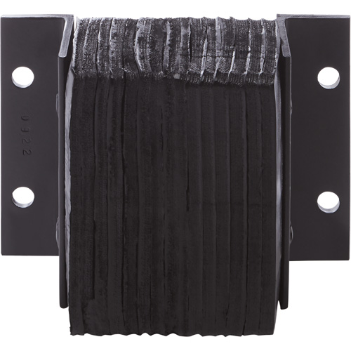 Butoirs de quai lamell&eacute;s, Horizontal, Caoutchouc, 12" la x 4" p x 12" h Moffatt Supply & Specialties