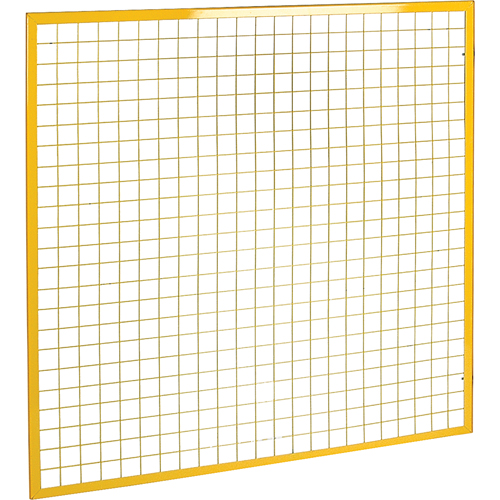 Wire Mesh Partition Components - Swing Doors, 4' W x 7' H Moffatt Supply & Specialties