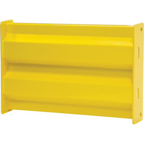 Barri&egrave;re de s&eacute;curit&eacute; de qualit&eacute; industrielle, Acier, 19" lo x 12" h, Jaune s&eacute;curit&eacute; OSHA Moffatt Supply & Specialties