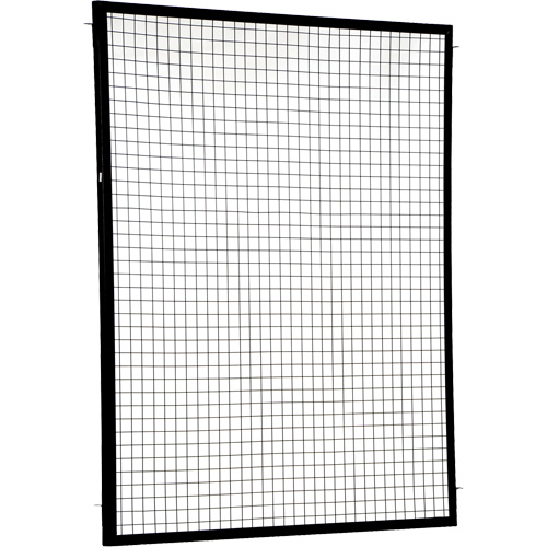 Panneau de protection p&eacute;rim&eacute;trique ajustable, 6' h x 5' la, Noir Moffatt Supply & Specialties