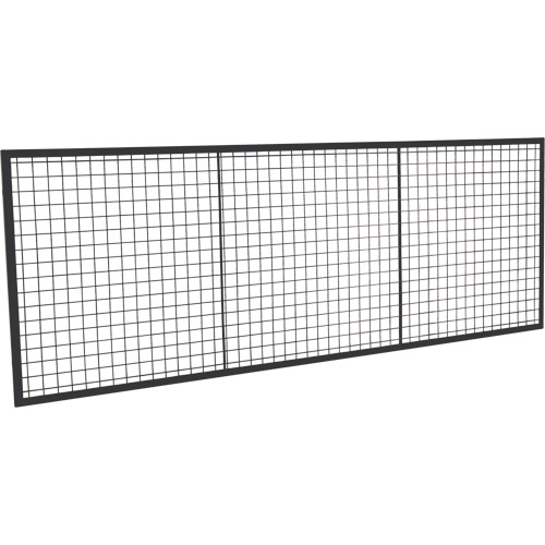 Wire Mesh Partition Panel, 3' H x 8' W Moffatt Supply & Specialties